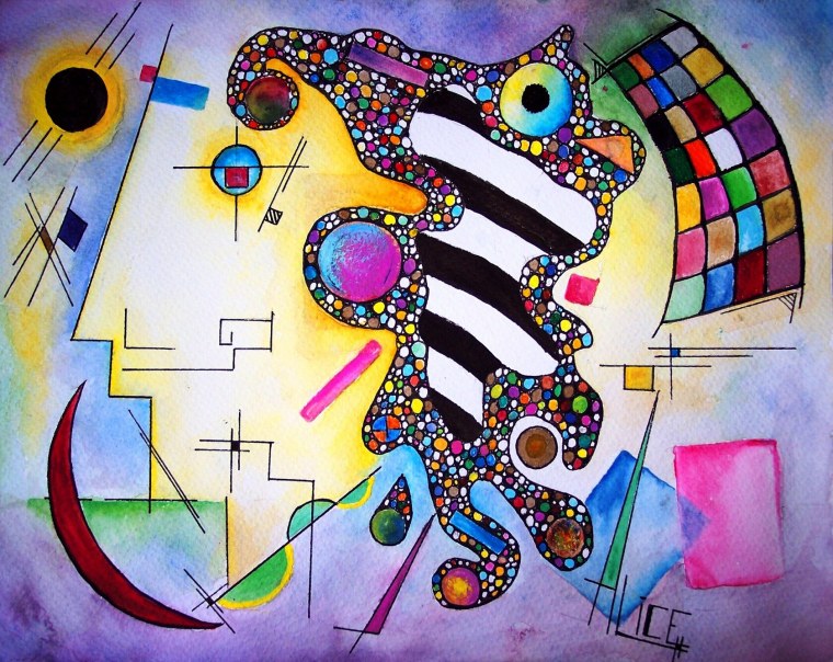 Наталья Гончарова абстрактный экспрессионизм