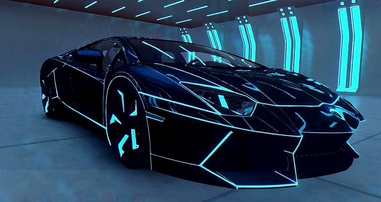 Ламборджини авентадор трон