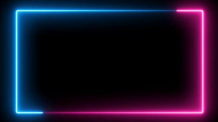 Неоновая рамка