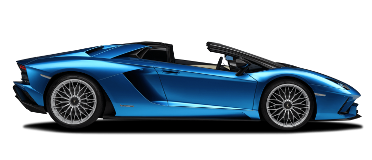 Кабриолет Ламборгини сбоку