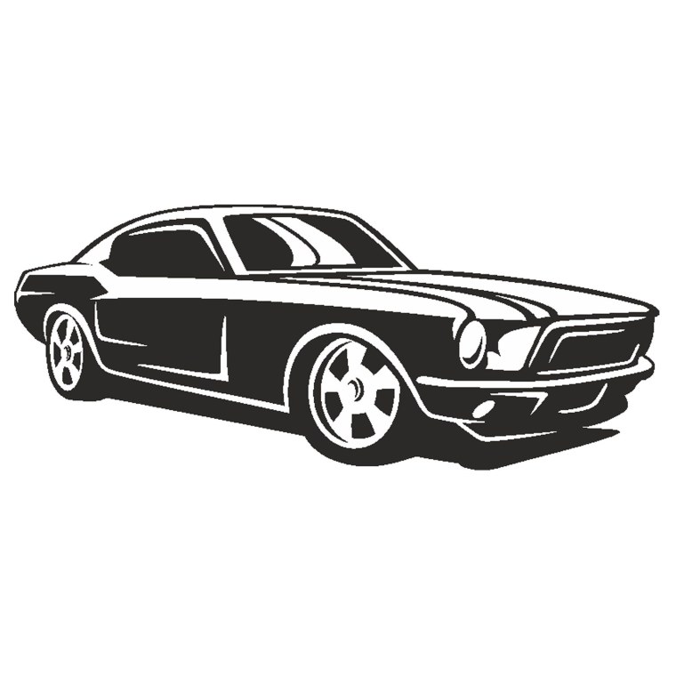 Форд Мустанг вектор