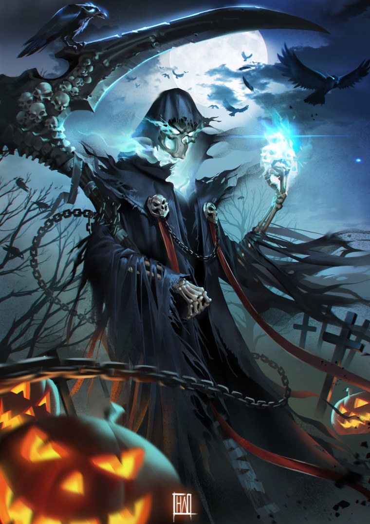 Жнец смерти Танатос