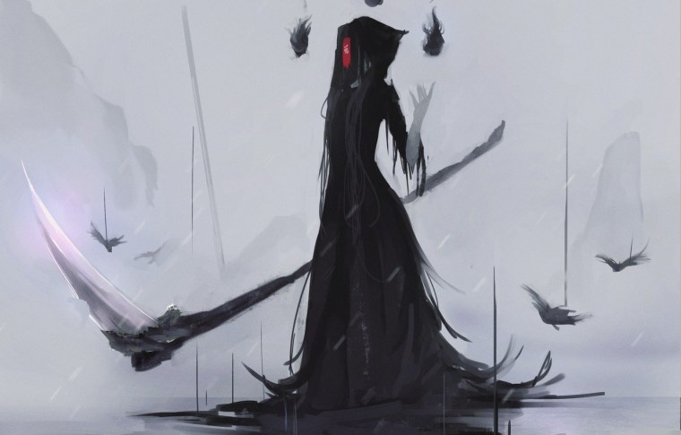 Жнец аниме арт