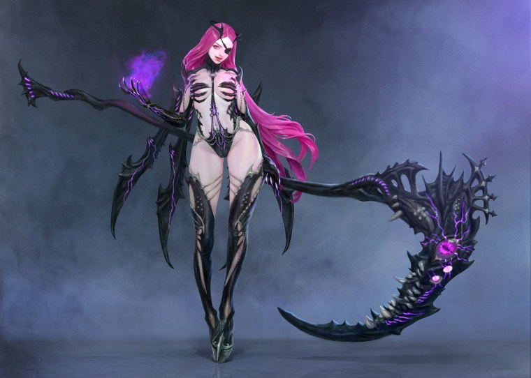 Жнец девушка