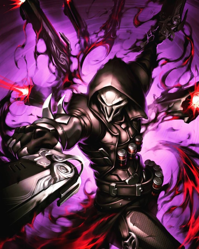 Overwatch Жнец арт