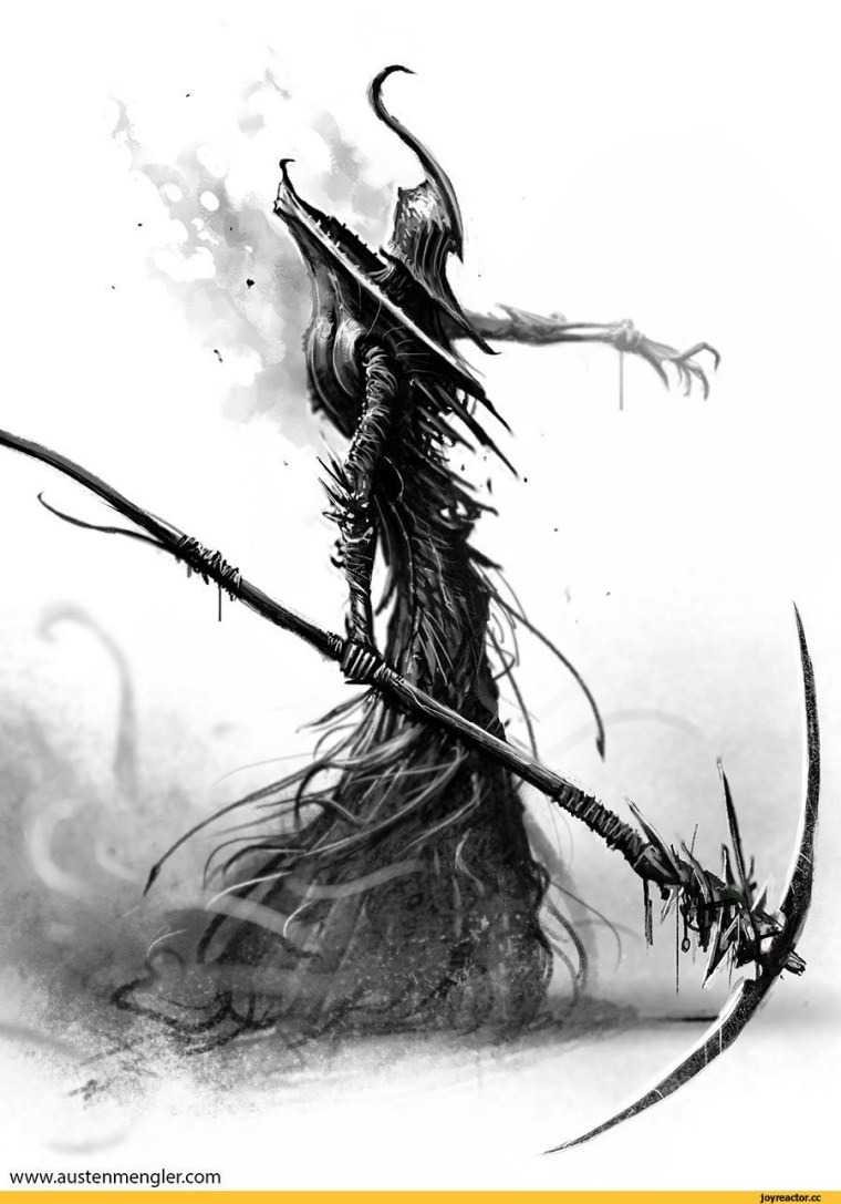 Дух смерти арт