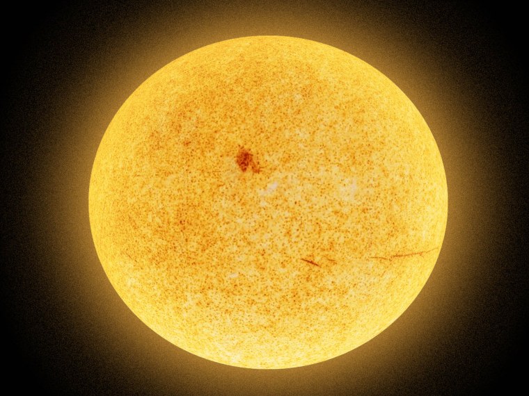 Солнце в облаках