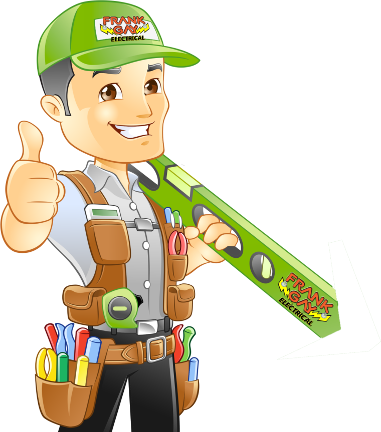Электромонтер мультяшный
