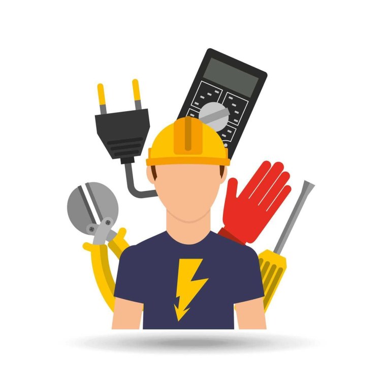 Электрик мультяшный