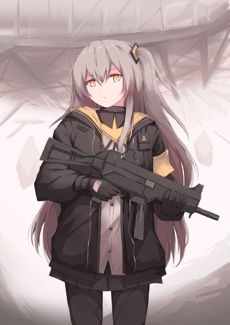 Аниме girls Frontline UMP-45