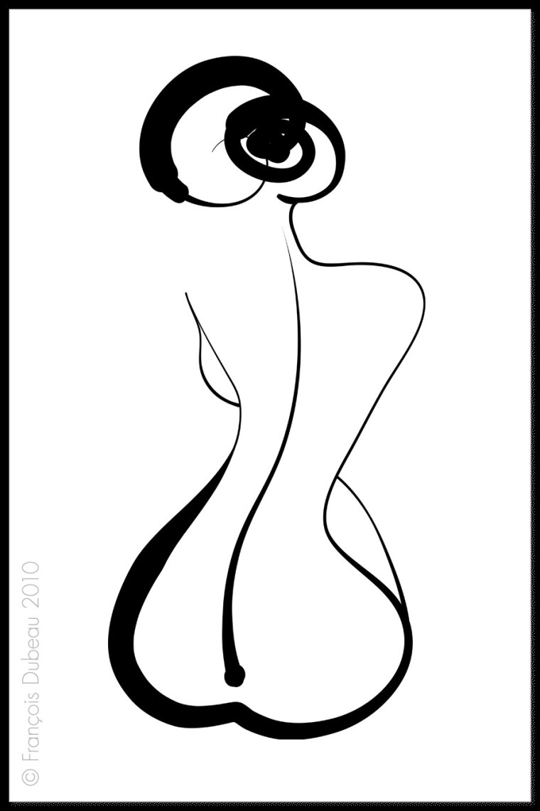 Женский силуэт