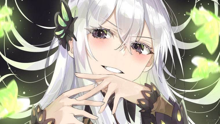 Ехидна Ре Зеро арт 1920х1080