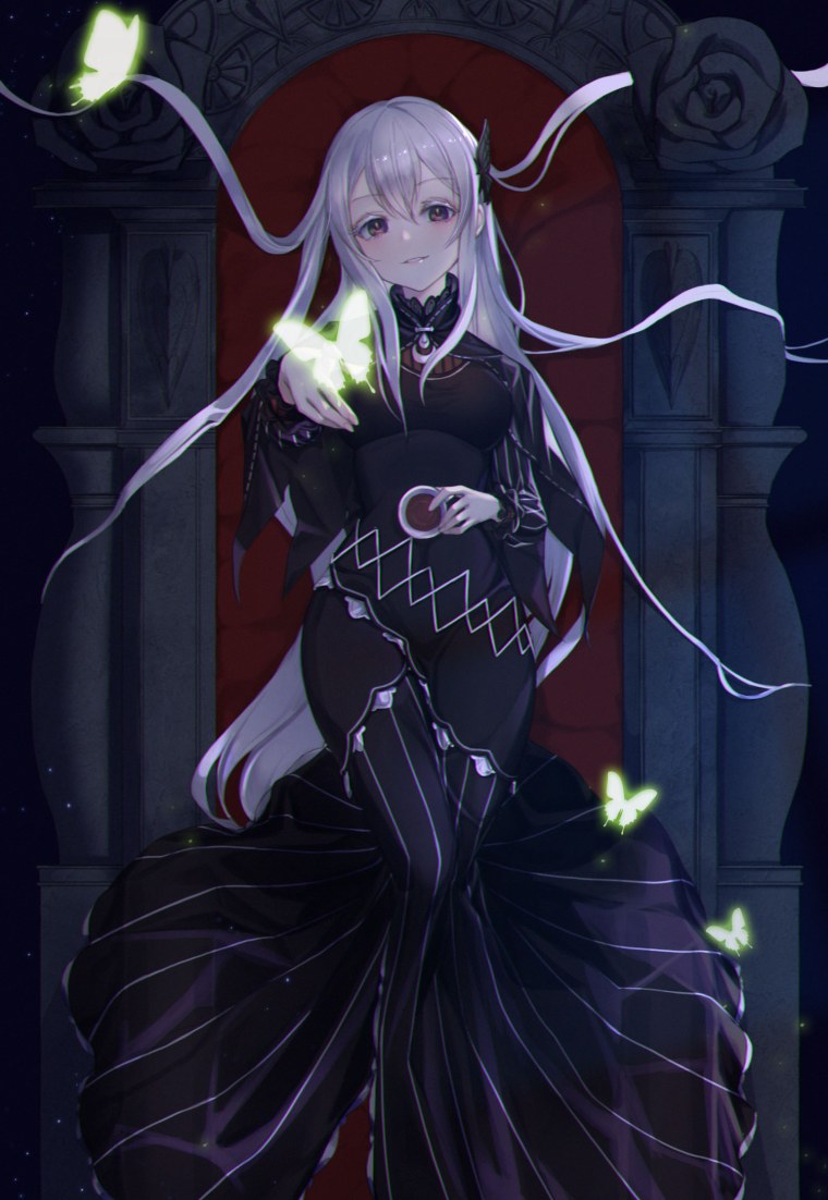 Re Zero ведьма ехидна