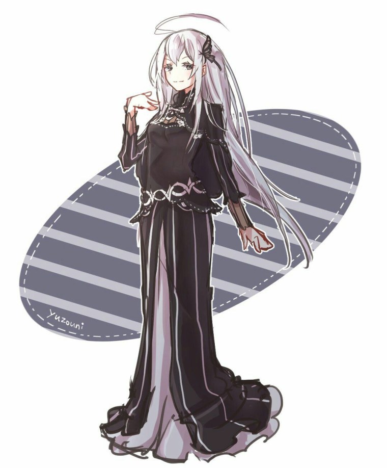 Ехидна Ре Зеро арт