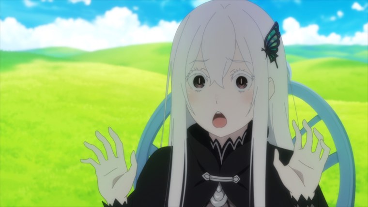 Ре Зеро ведьма ехидна