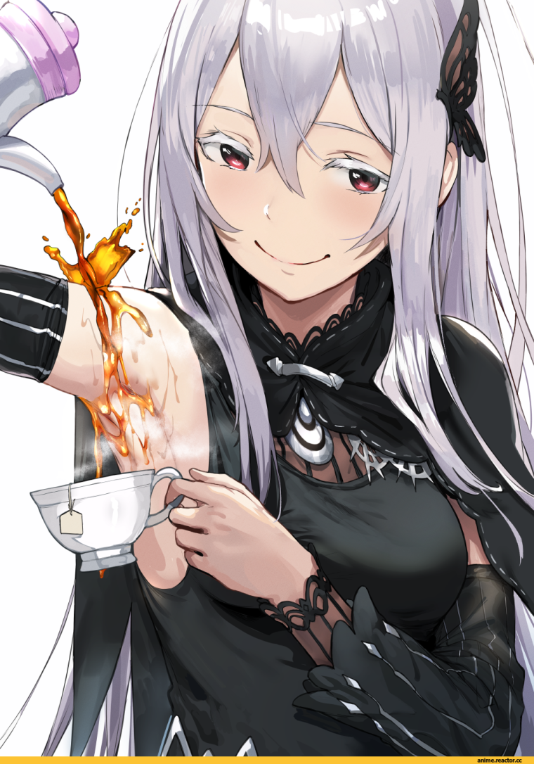 Ре Зеро ведьма ехидна