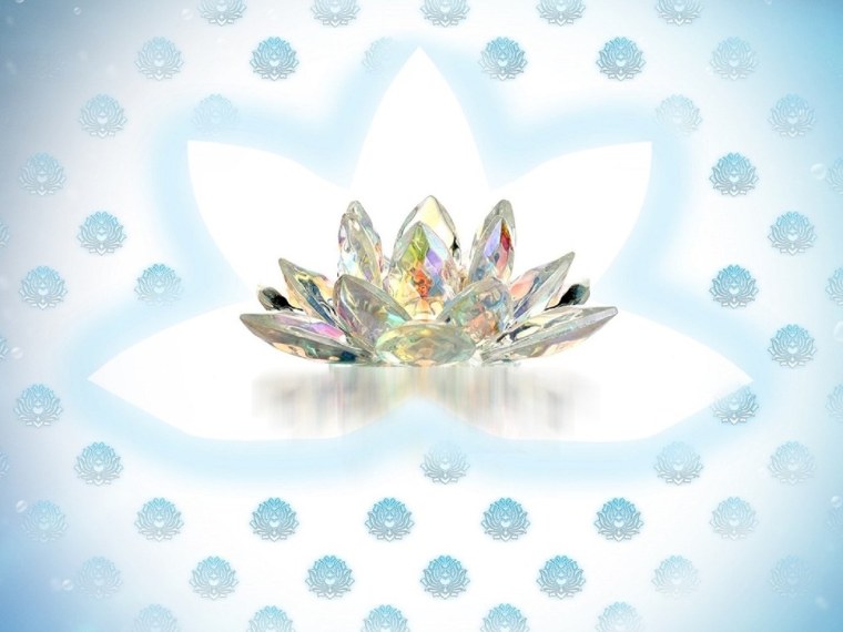 Хрустальный Лотос на рабочий стол