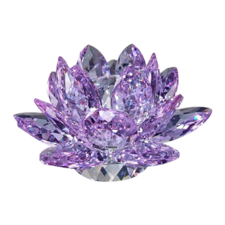 Подсвечник Лотос Сваровски