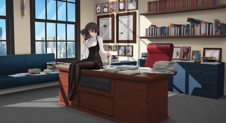 Кабинет директора аниме