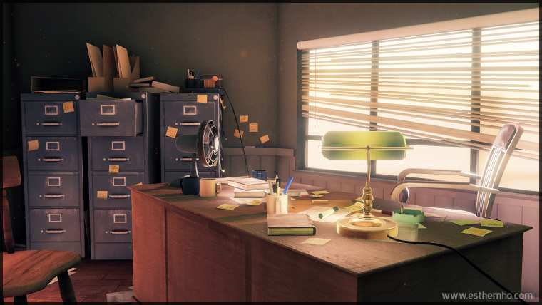 Стол детектива