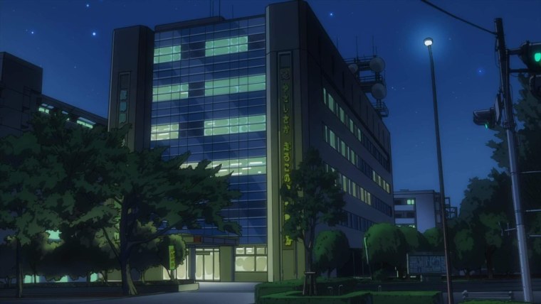 Здание полиции арт