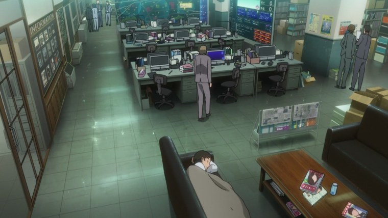 Аниме здание полиции