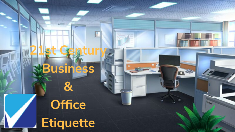 Фон офиса из аниме