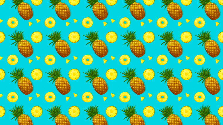 Ананас принт