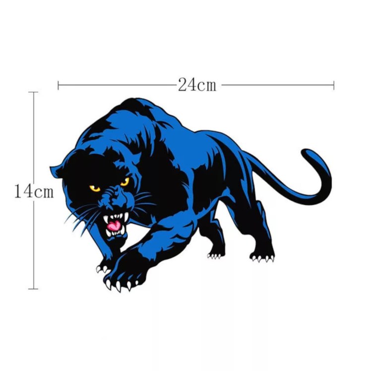 Наклейка пантера