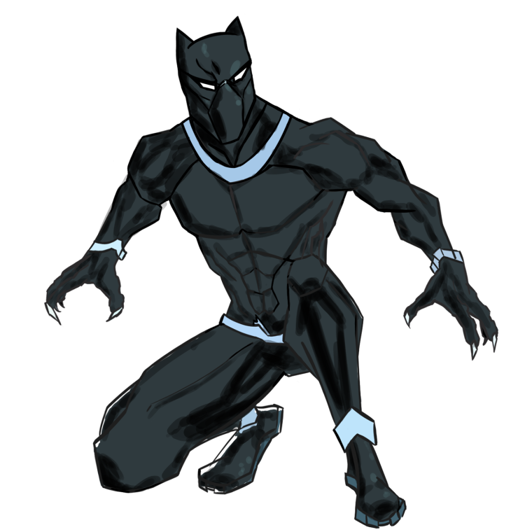 Чёрная пантера Марвел костюм