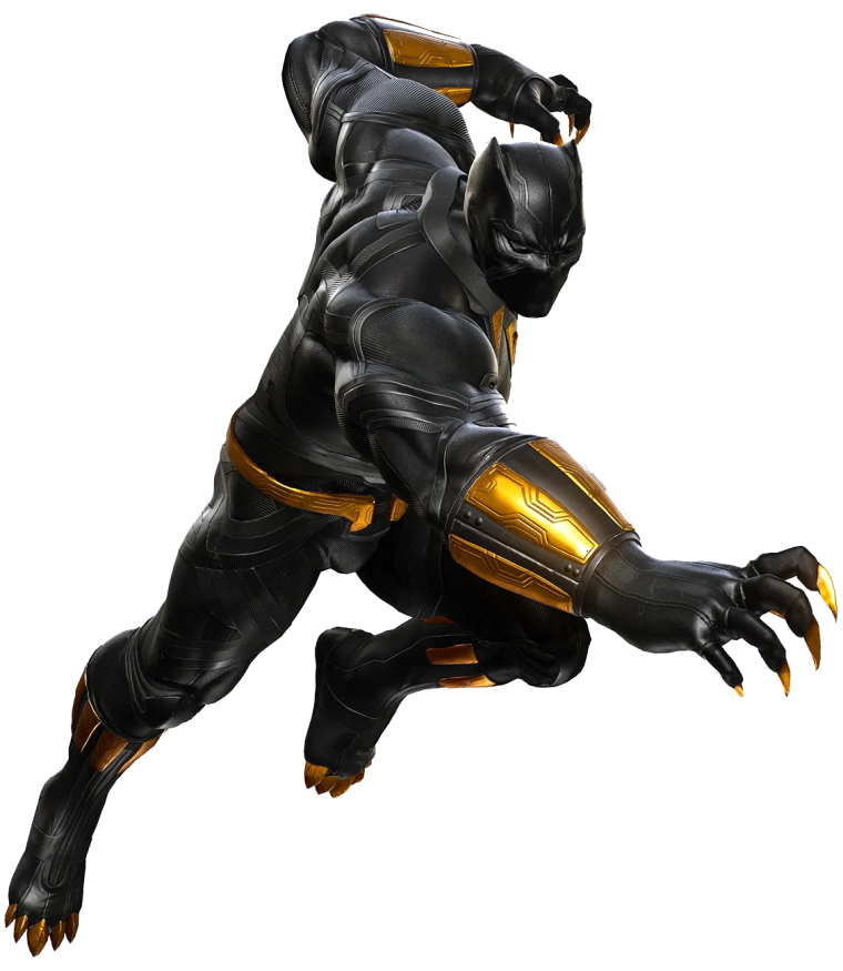 Супергерой Марвел пантера