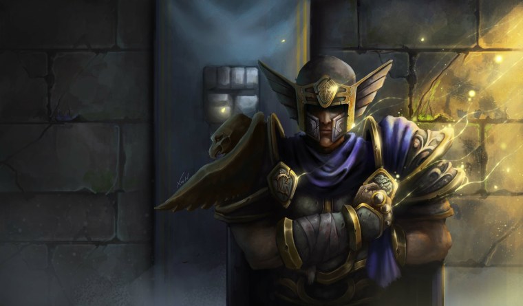 Паладин варкрафт арт