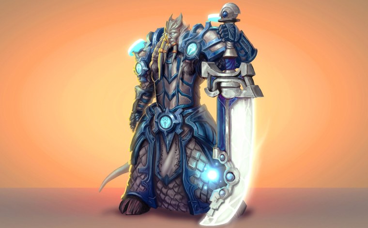 World of Warcraft дреней Паладин