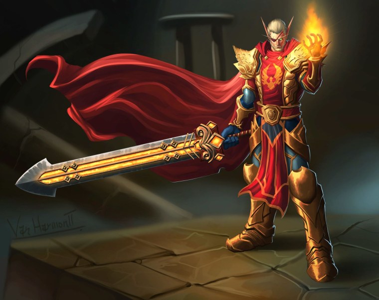 Эльф крови Паладин