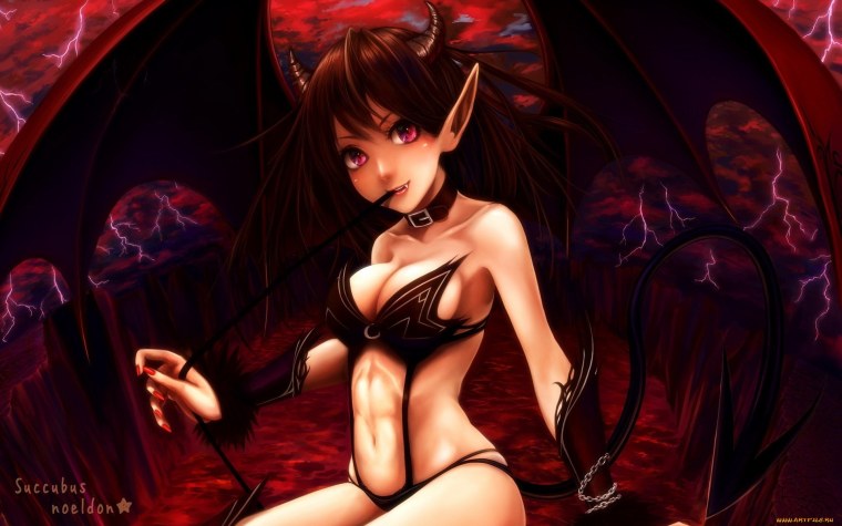 Аниме демоны суккубы