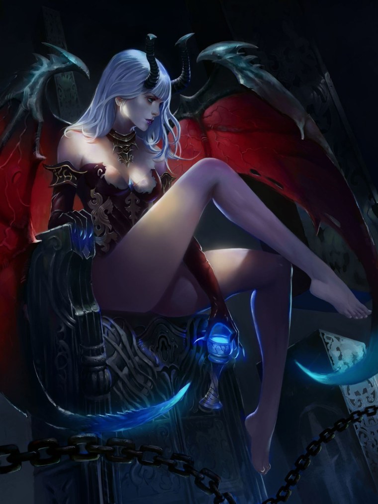 Лилит аниме демон