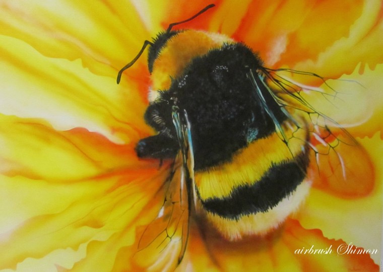 Шмель арт