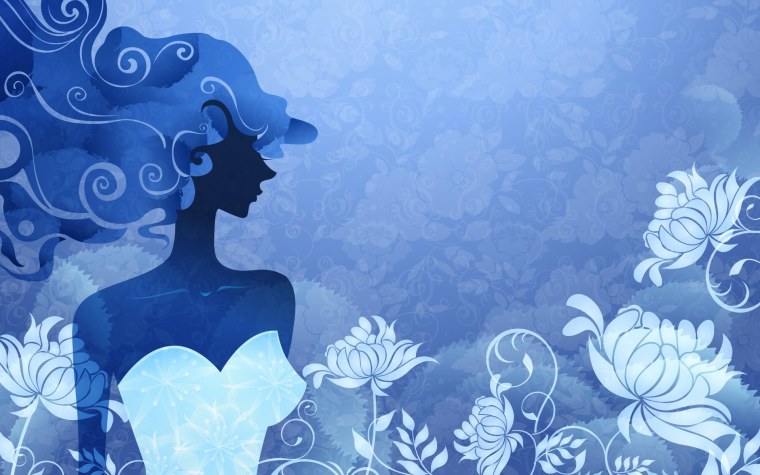 Обои Рисованные девушки