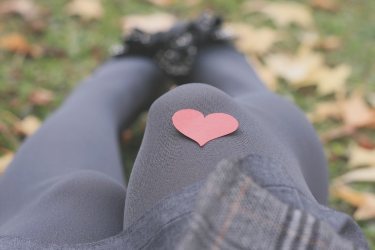 Сердечко ногами