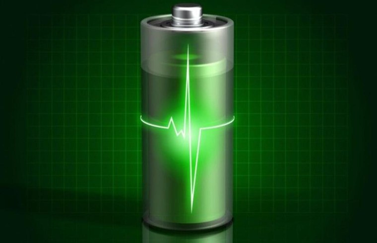 Заряженная батарейка