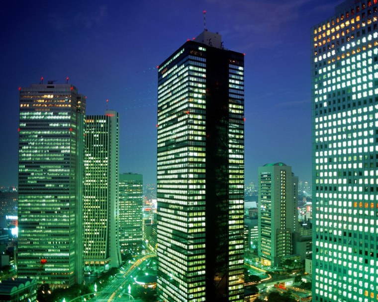 Небоскребы Токио Синдзюку