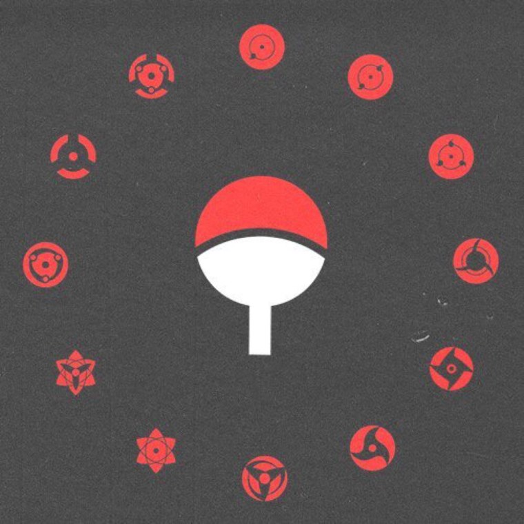 Наруто клан Учиха символ