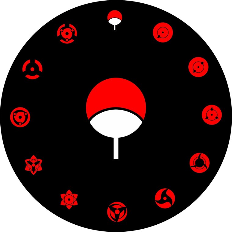 Герб клана Учиха