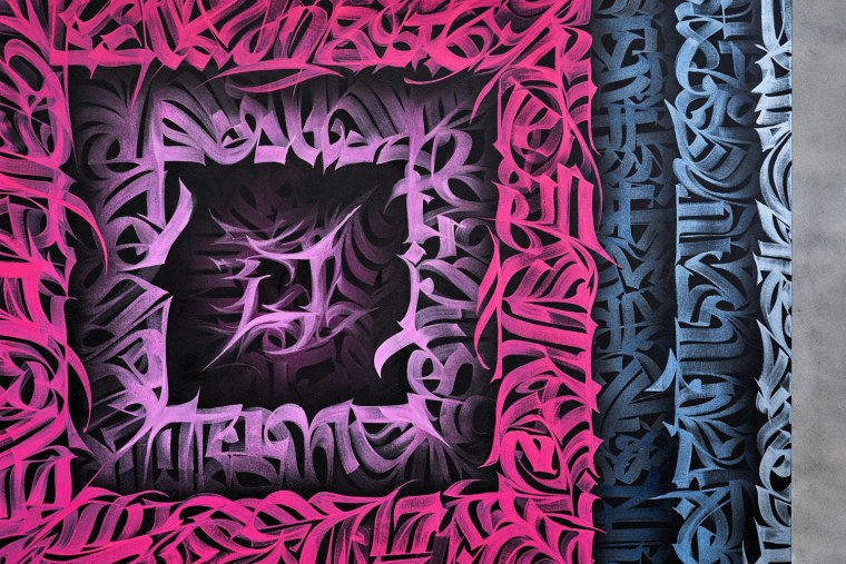 Каллиграф покрас Лампас