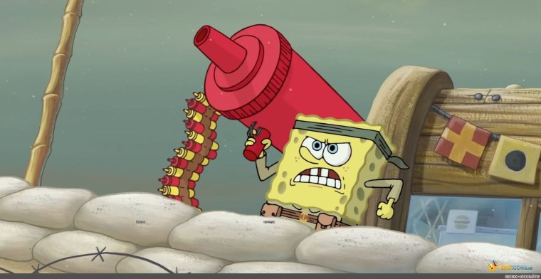 Спанч Боб на войне