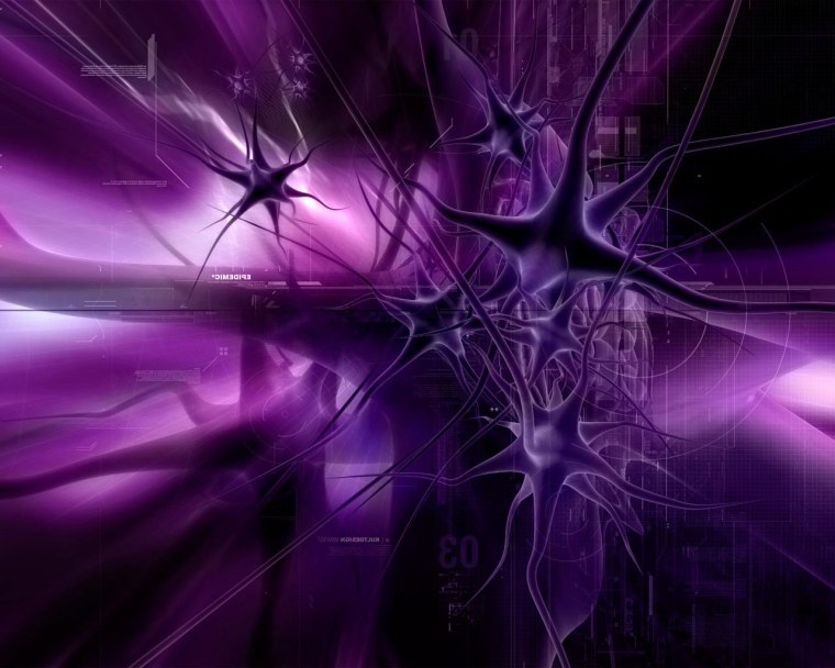 Фиолетовая абстракция арт