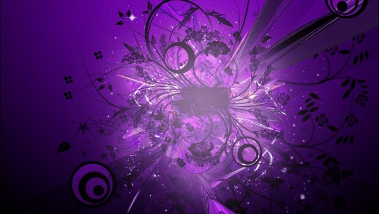 Фиолетовые обои