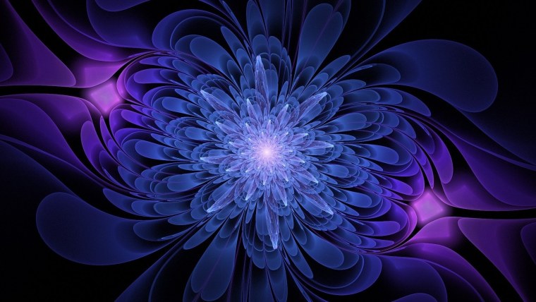 Сине фиолетовые обои