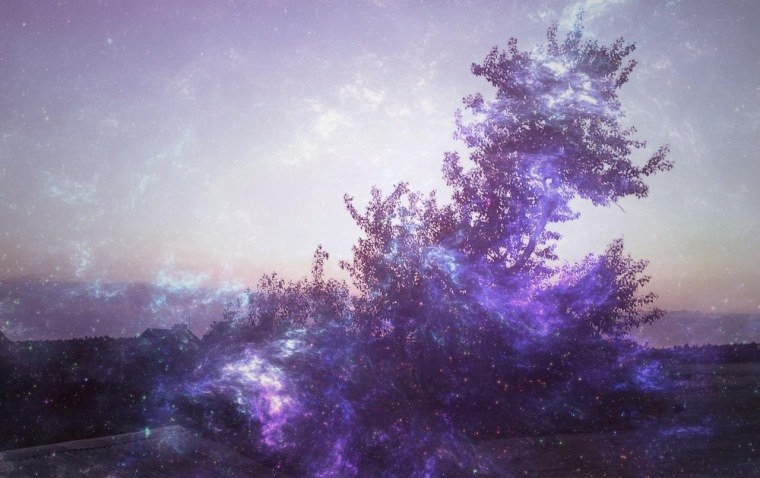 Фиолетовая Луна