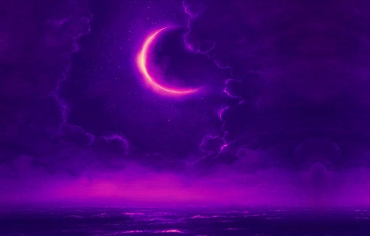 Фиолетовый закат